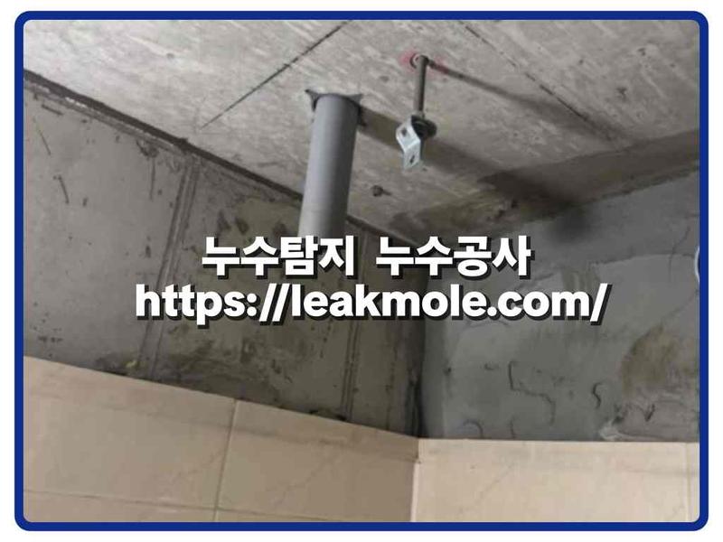 누수탐지 현장 작업 사진 5